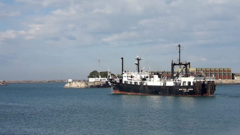 Comenz贸 campa帽a del abadejo a bordo del BIP Dr. Eduardo L. Holmberg