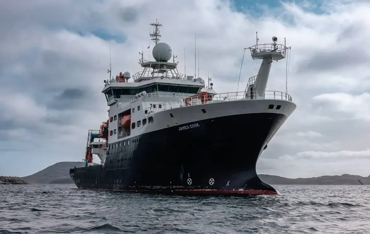 Canciller铆a rechaz贸 el ingreso al Mar Argentino del buque brit谩nico de investigaciones RRS James Cook