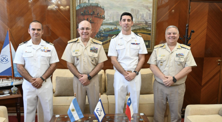 Nuevo Oficial de Enlace de DIRECTEMAR en la Prefectura Naval Argentina