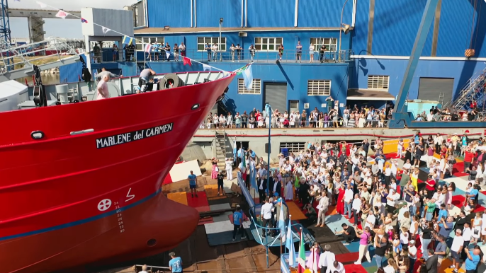 Contessi realizó su botadura 151 y sería “la última en mucho tiempo”