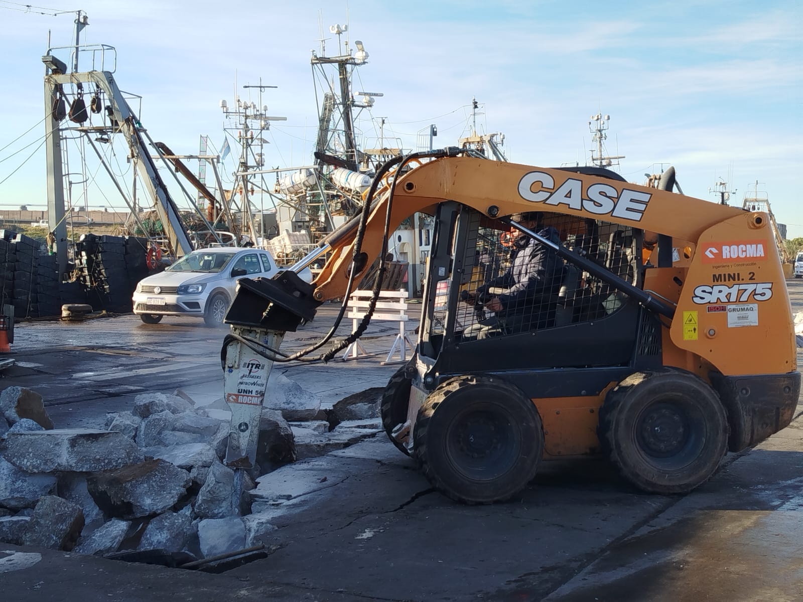 Nueva etapa de obras viales en el puerto de Mar del Plata: inversión superior a 71 millones de pesos