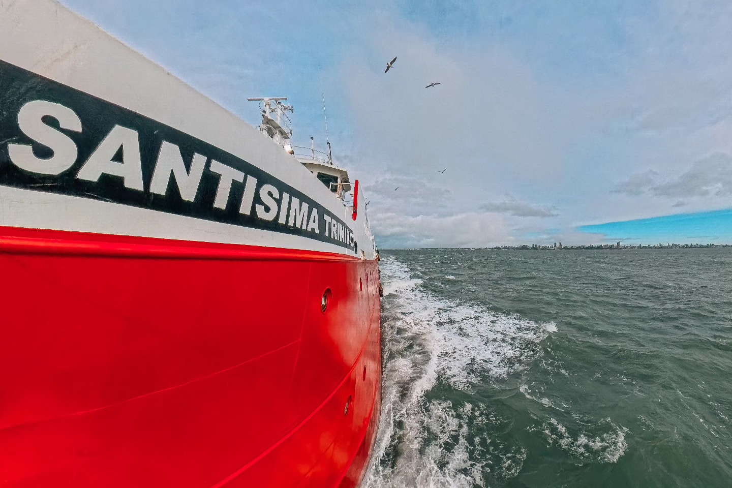 Prueba de mar satisfactoria para el BP Sant铆sima Trinidad
