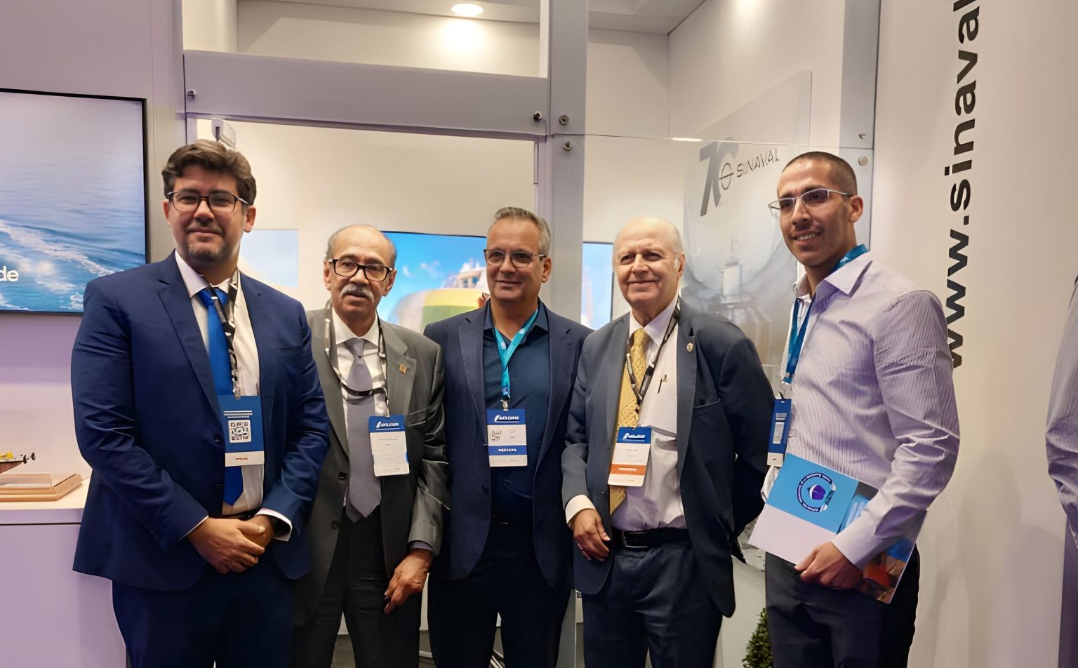 ABIN firmó un acuerdo de cooperación con cámaras navales de Brasil en Navalshore 2025