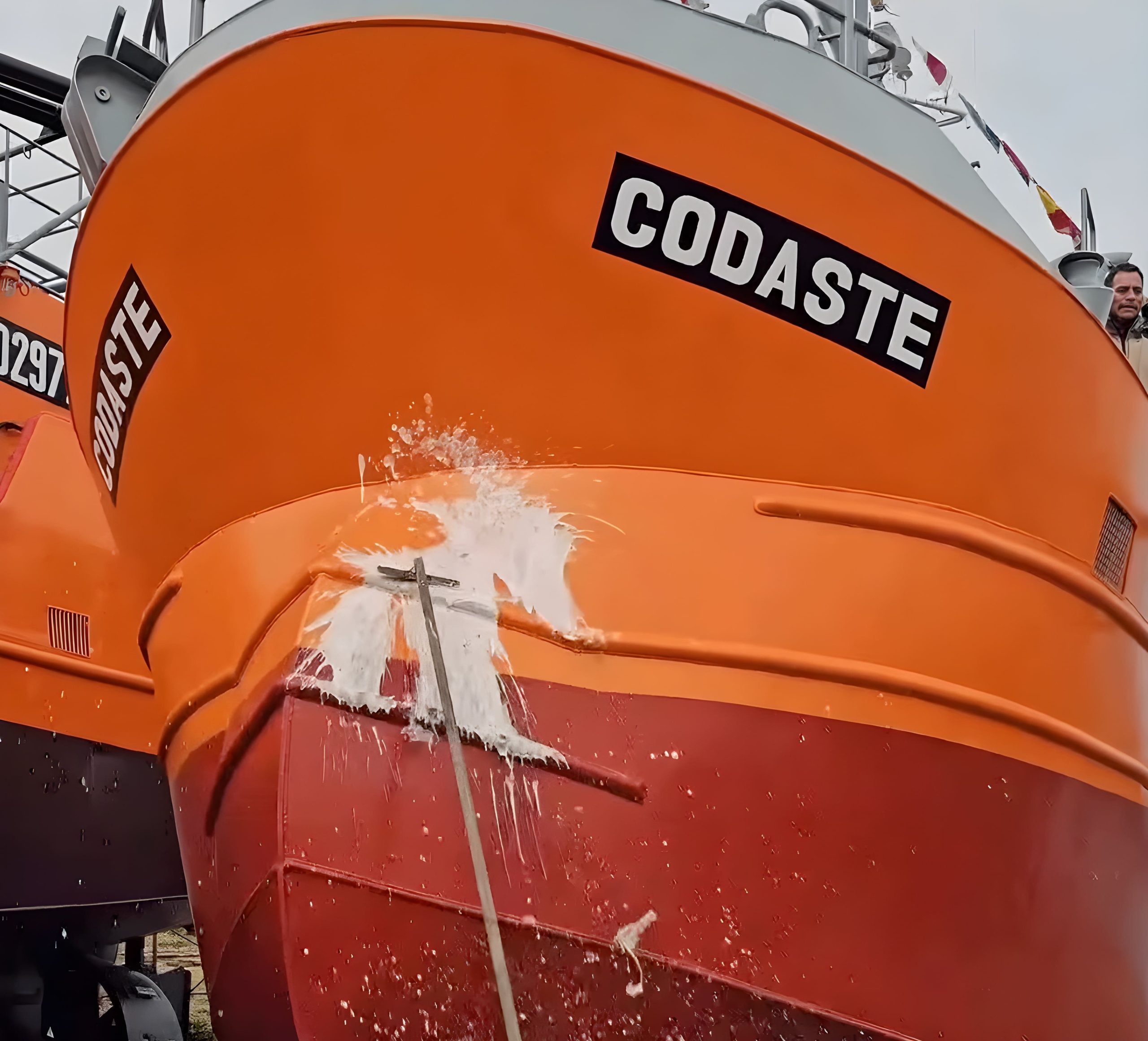 Botaron en Quequ茅n un nuevo pesquero artesanal destinado a Rawson