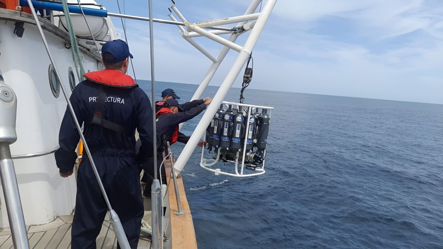 INIDEP-PNA realizaron una nueva campaña de investigación en la Estación Permanente de Estudios Ambientales