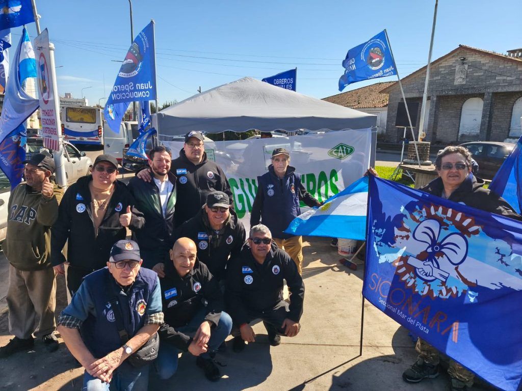 Reclamo en el puerto de Mar del Plata: La Federación Marítima y Naval pidió trabajo digno y soberanía