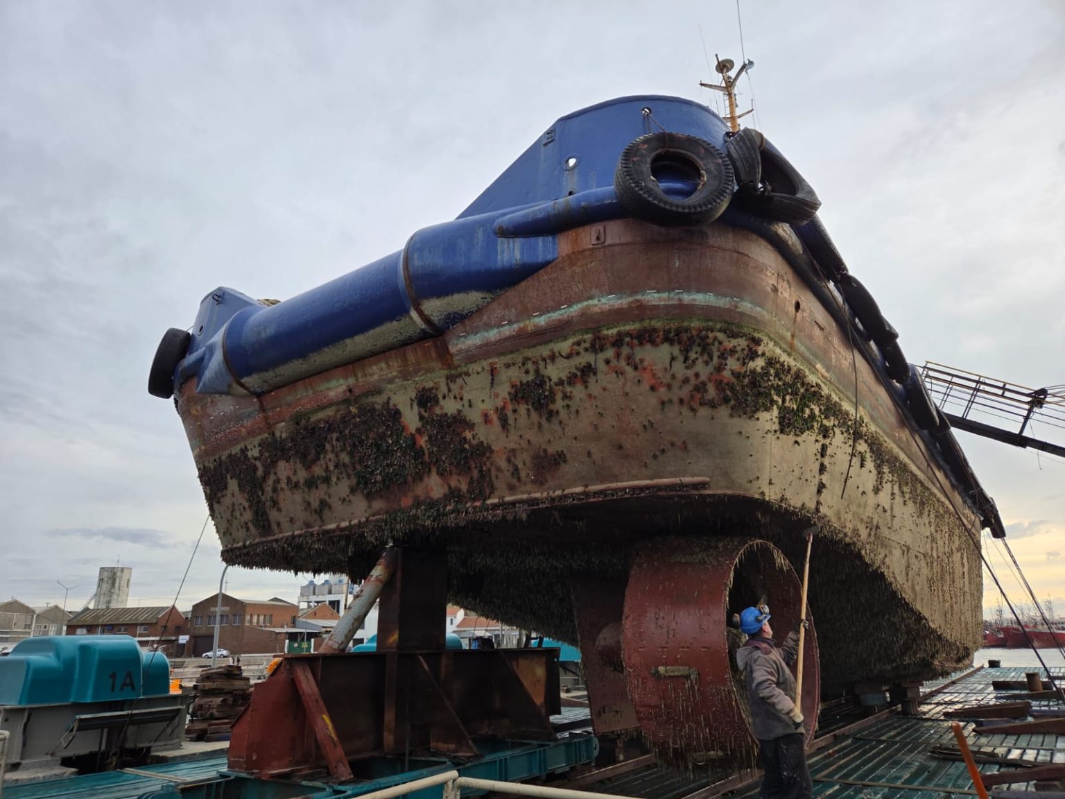 El regreso del Remarsa I: Un año después, el remolcador emblema de Remolcadores Mar del Plata vuelve a operaciones