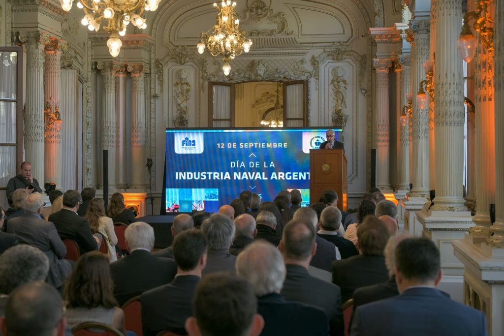 La Industria Naval Argentina conmemoró su día con un acto en el Centro Naval