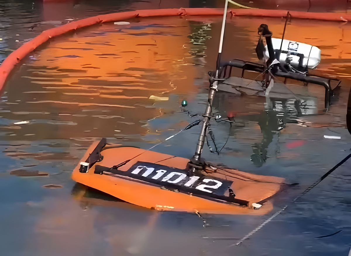 Se hundi贸 una lancha artesanal en la Banquina de Mar del Plata