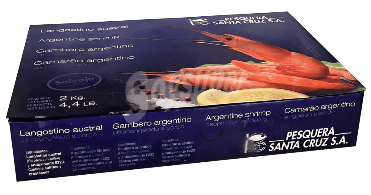 Pesquera Santa Cruz obtiene el Sello 鈥淎limentos Argentinos鈥 para su langostino congelado a bordo