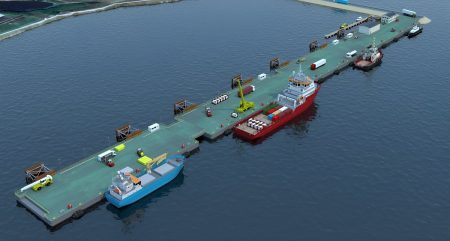 Malvinas, proyectan construir un nuevo puerto pesquero y tur铆stico