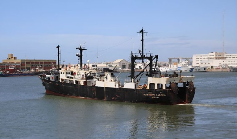 Campaña para evaluar especies demersales costeras en la Zona Común de Pesca