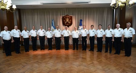 Nueva plana mayor en la Prefectura Naval Argentina