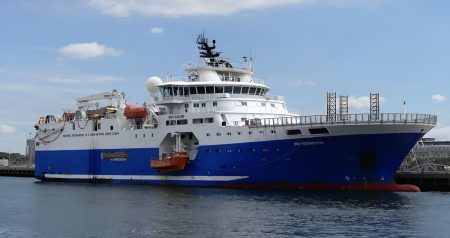 Uruguay. Inminente exploración sísmica en aguas comunes con Argentina. Llegó el BGP Prospector