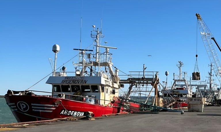 Puerto Deseado lleva al CFP la crisis por la caída de descargas de langostino