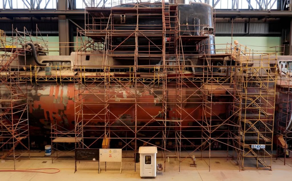 Realizaron una inspección ocular al ARA Santa Cruz en el marco del juicio por el hundimiento del ARA San Juan