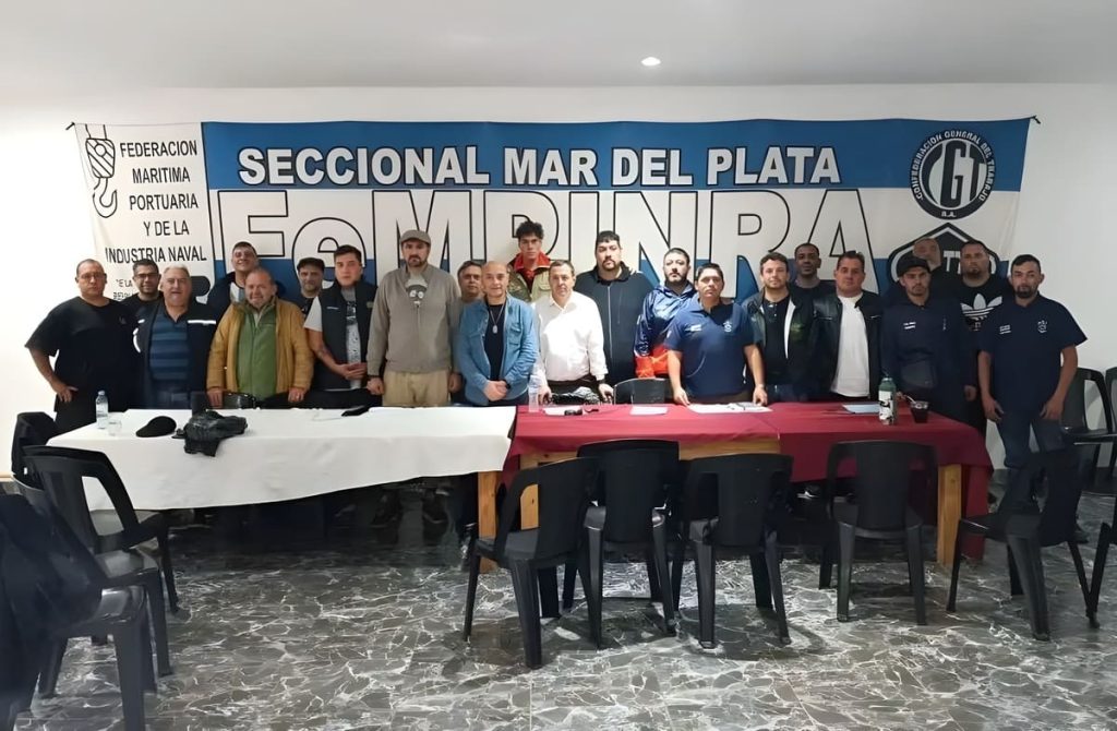 Gremios marítimos y portuarios agrupados defienden el rol estratégico de Mar del Plata
