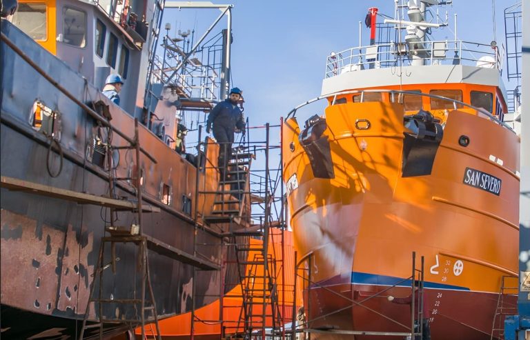 Contessi bota el San Severo y refuerza la flota pesquera chubutense