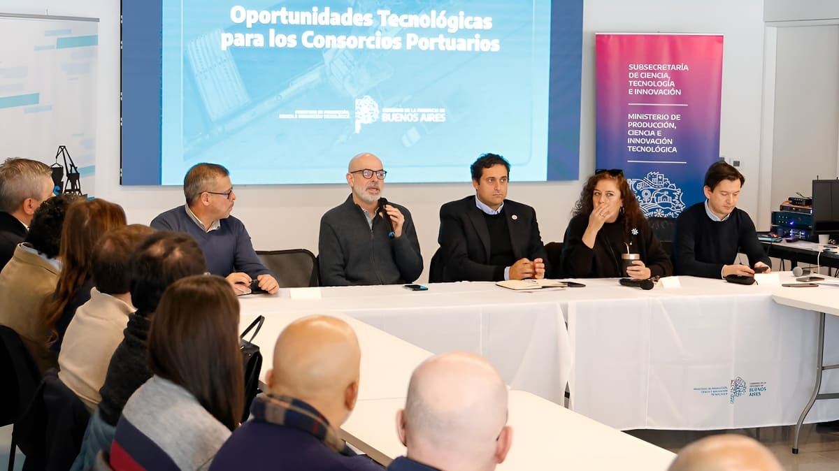 El Puerto Mar del Plata compartió iniciativas de innovación en una jornada sobre tecnología portuaria