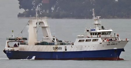 Argentina sancionó al Hai Xing 2 con $1.833 millones por pesca ilegal en el mar argentino