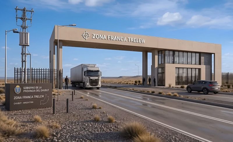 Trelew inicia obras en la Zona Franca para recibir dos pesqueras