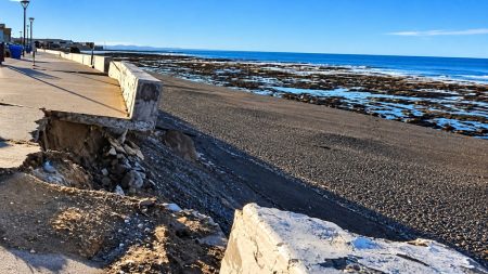 Diputados buscan declarar la emergencia costera para proteger los puertos patagónicos